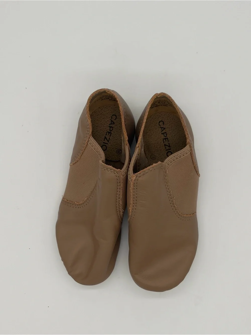 Capezio Kids Slip-On Dance Shoes - Brown